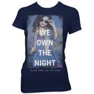 Tultex Selena Gomez and the Scene 2011 Tour Concert Shirt